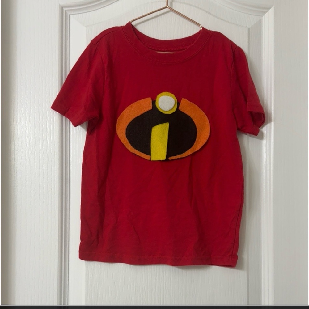 Red handmade costume incredibles size 3T
